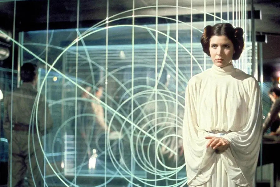 Star Wars Princess Leia Organa Action Figure – The Power Of The Force, Braccia E Gambe Snodabili, Accessori Inclusi