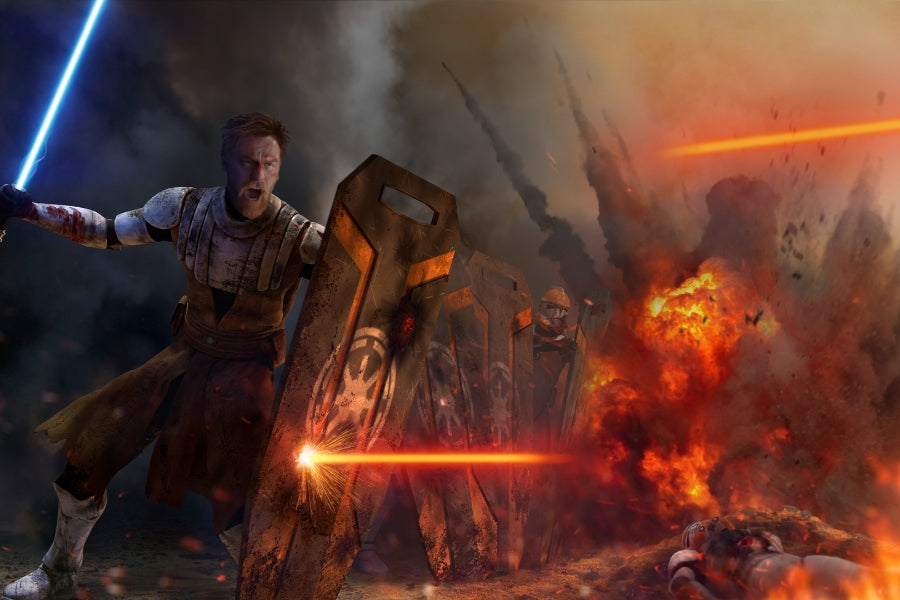 What a lightsaber can't cut?