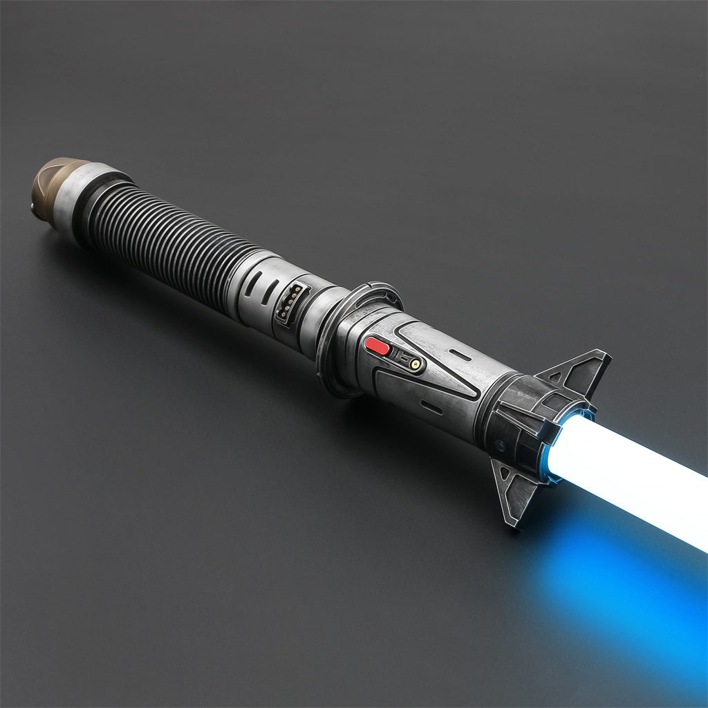 Baylan Skoll Neopixel Weathered Lightsaber - Blue