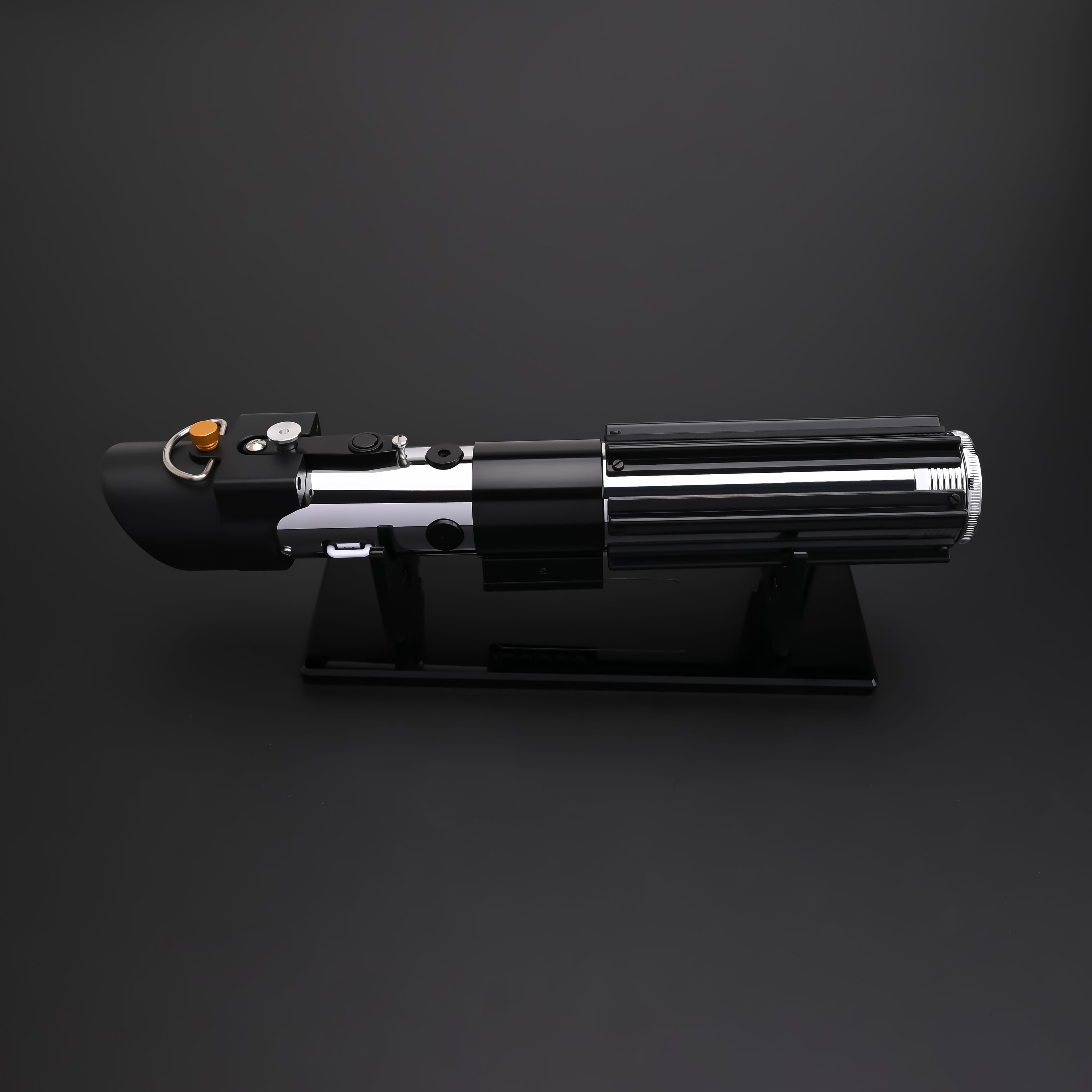 Vader ROTJ lightsaber on the display stand