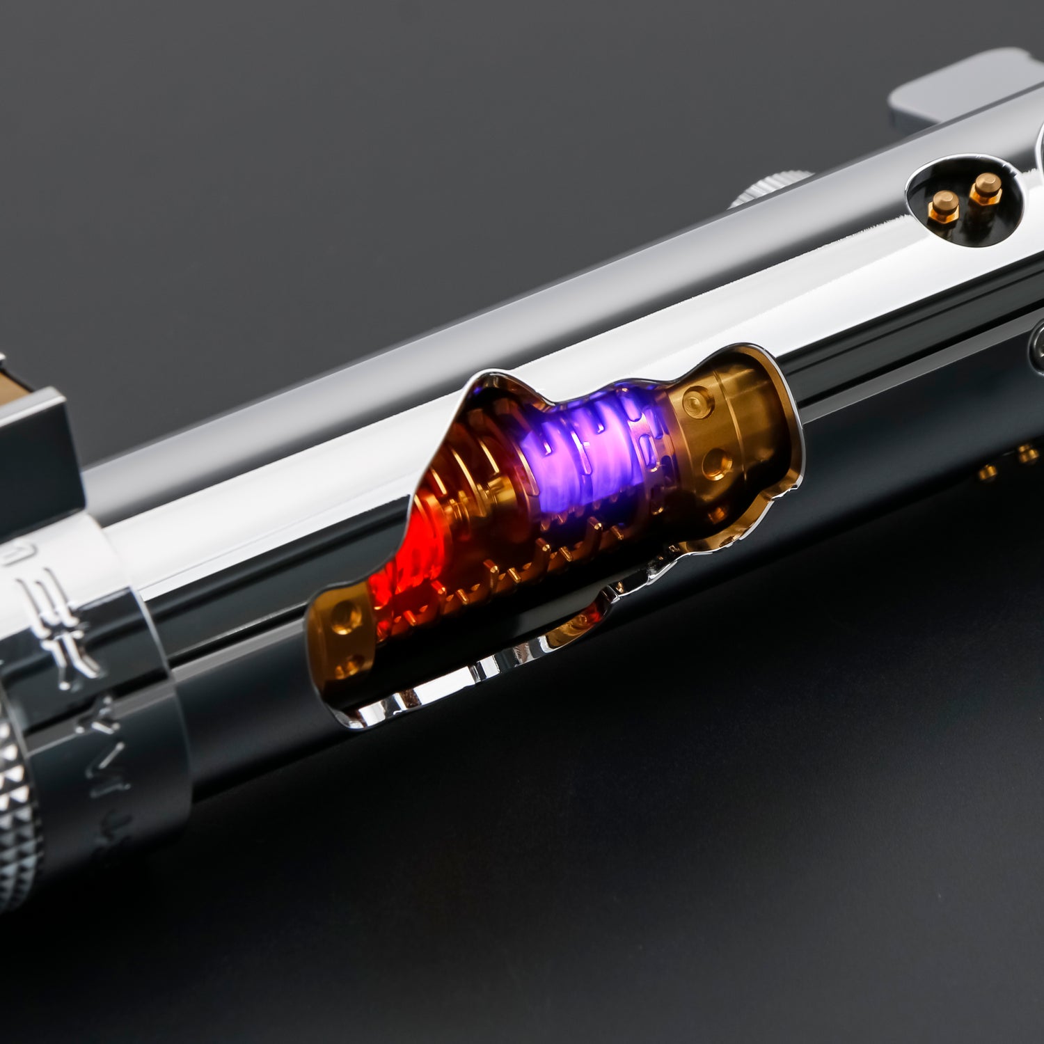 Anakin lightsaber exposed spinning crystal
