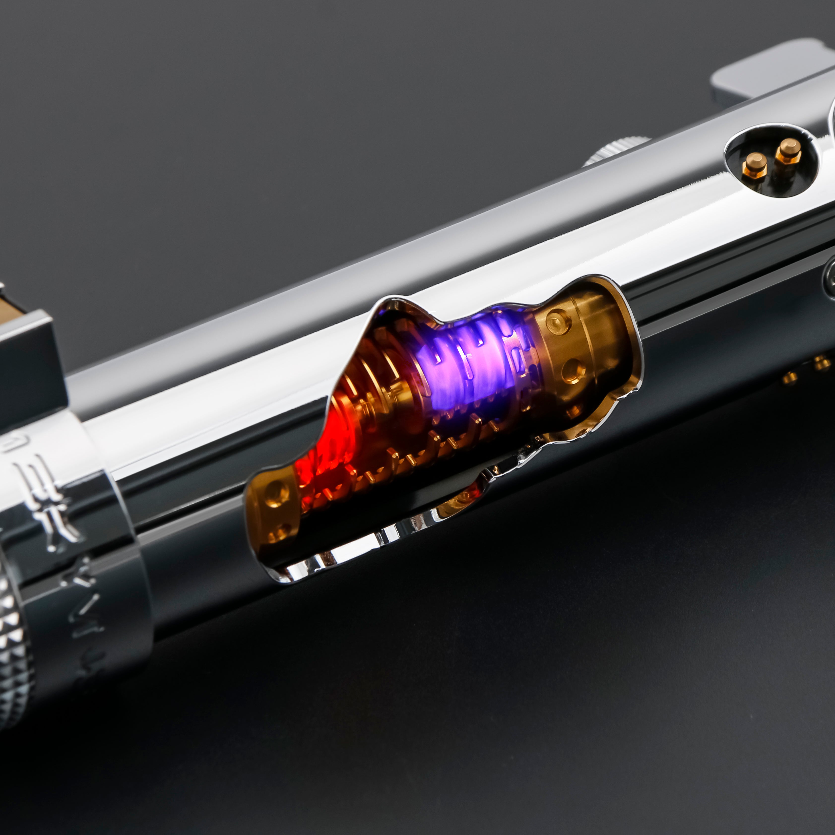Anakin lightsaber exposed spinning crystal