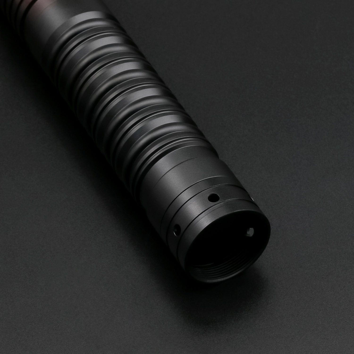 Partial view of Grogu saber hilt