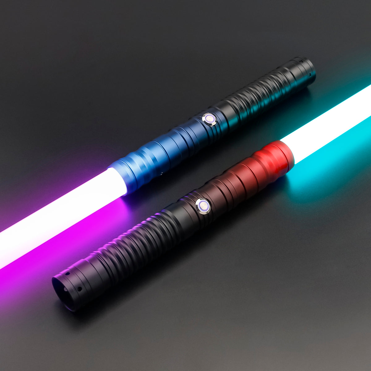 Grogu double lightsaber