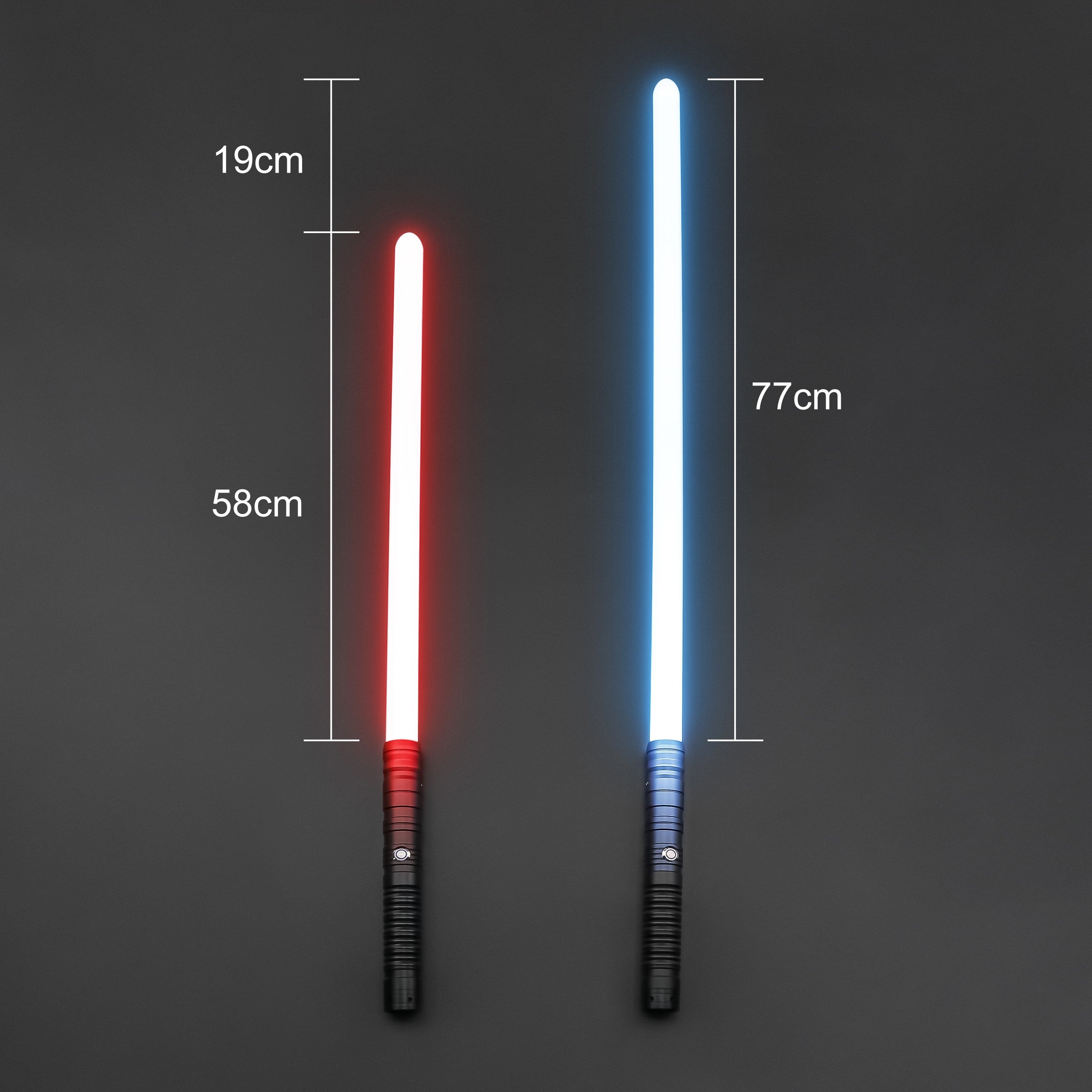 Grogu double lightsaber