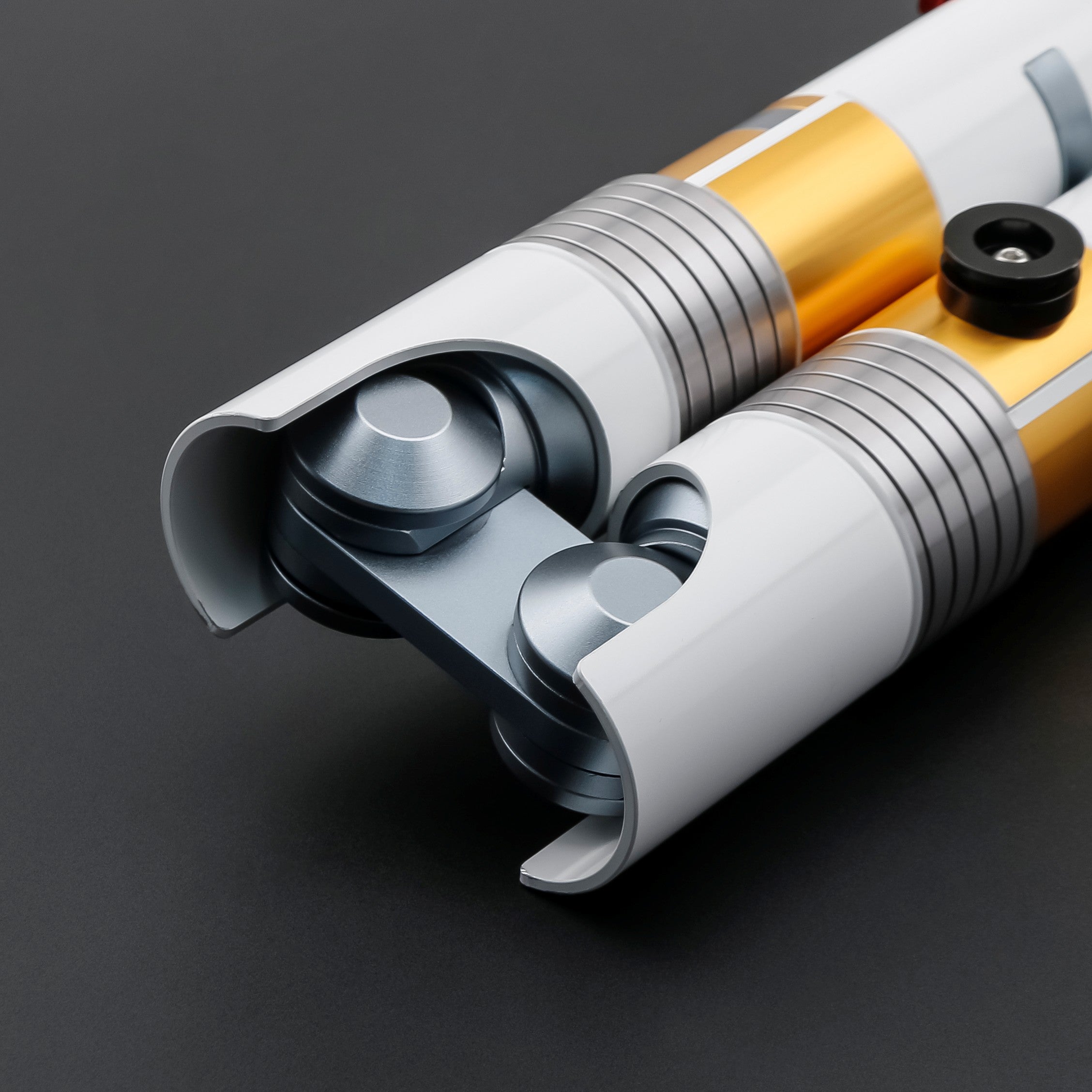 Partial view of Guard saber hilt