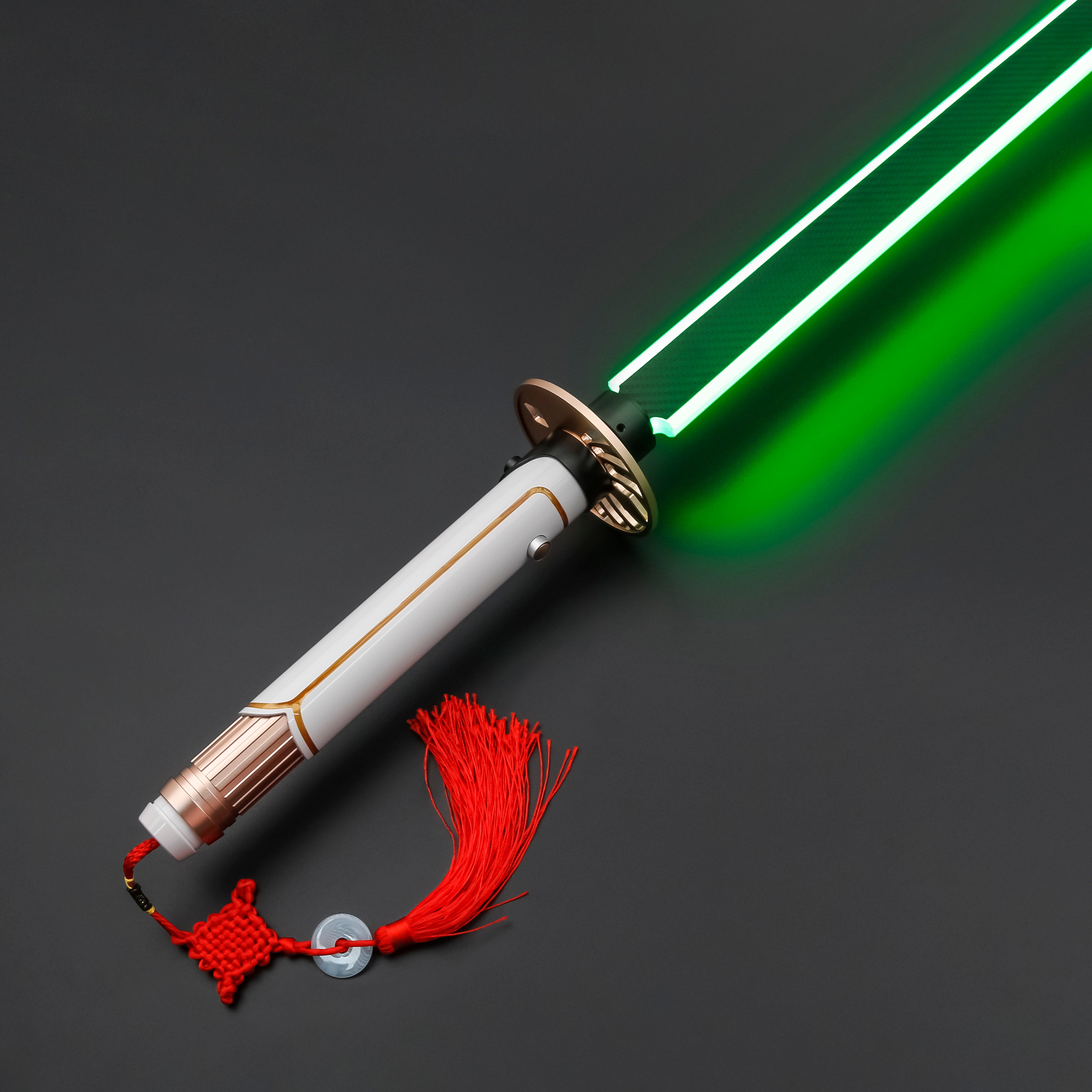 Lily lightsaber with flat blade