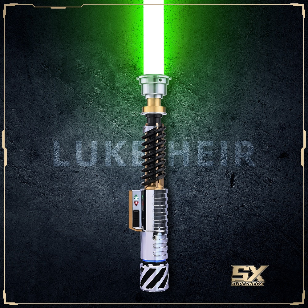Luke Heir green lightsaber