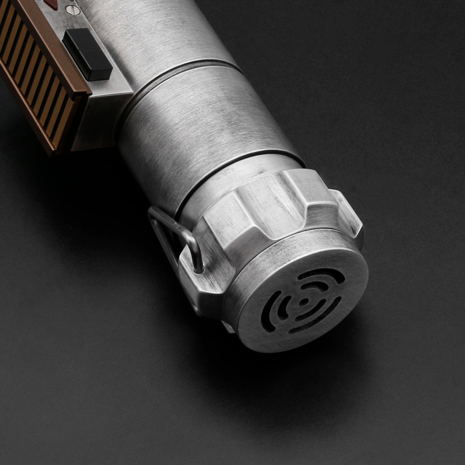 Partial view of Luke ROTJ lightsaber
