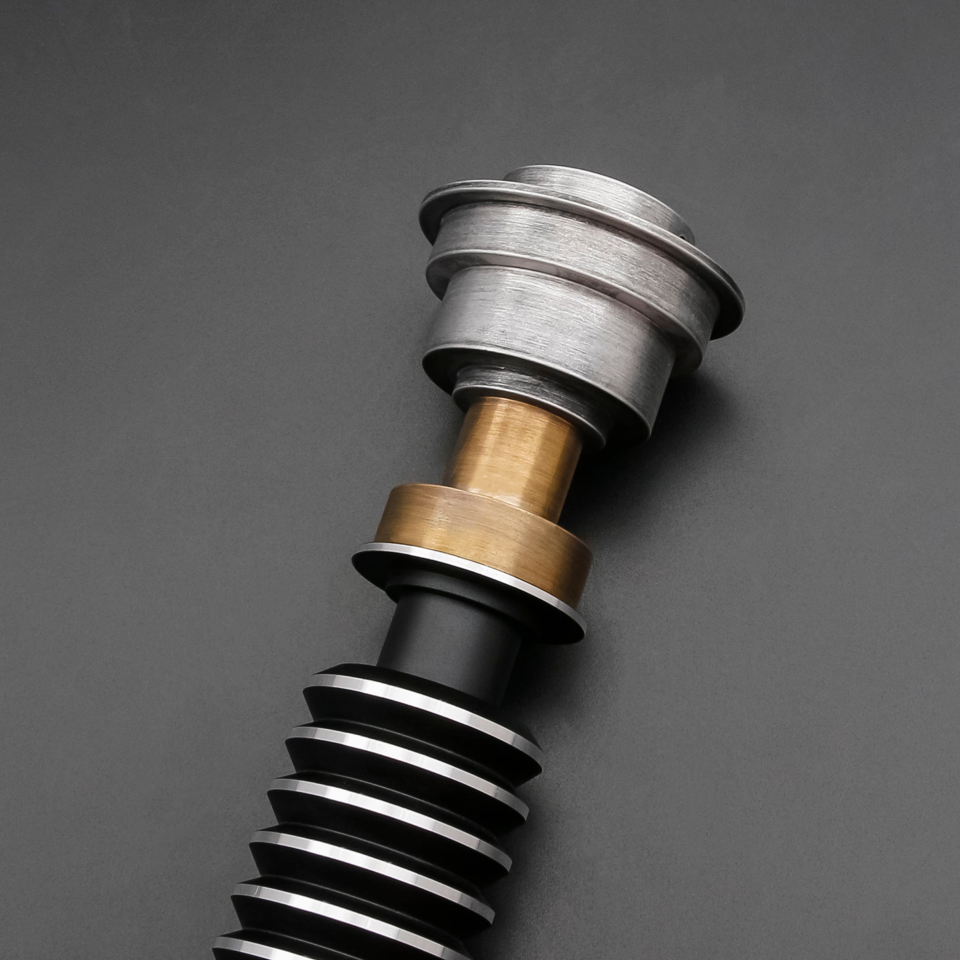 Partial view of Luke ROTJ lightsaber
