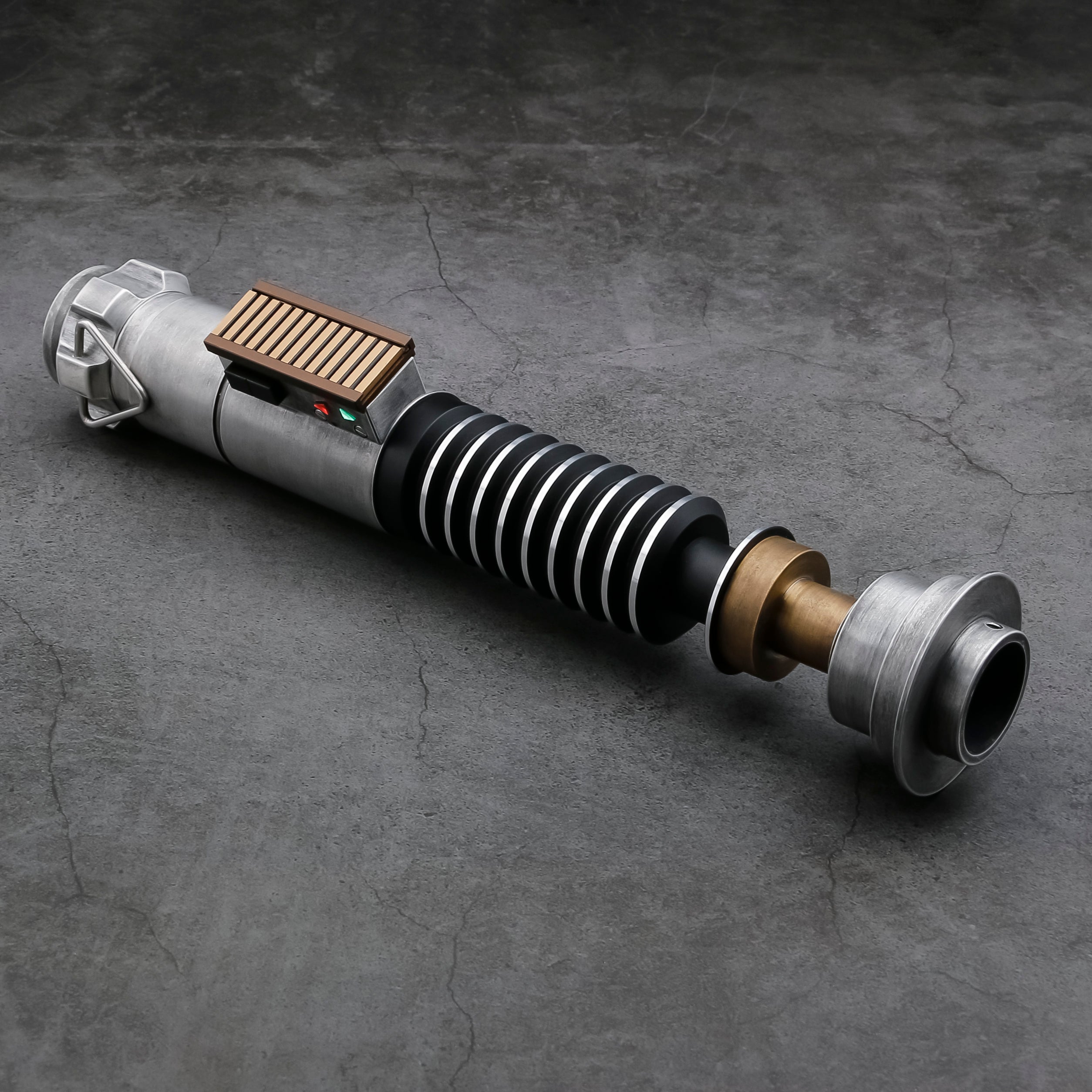 Luke weathered lightsaber hilt