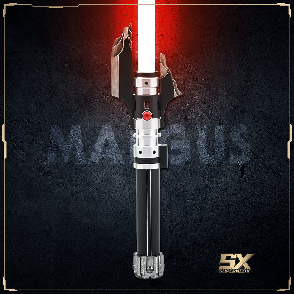 Darth Malgus battle damaged lightsaber