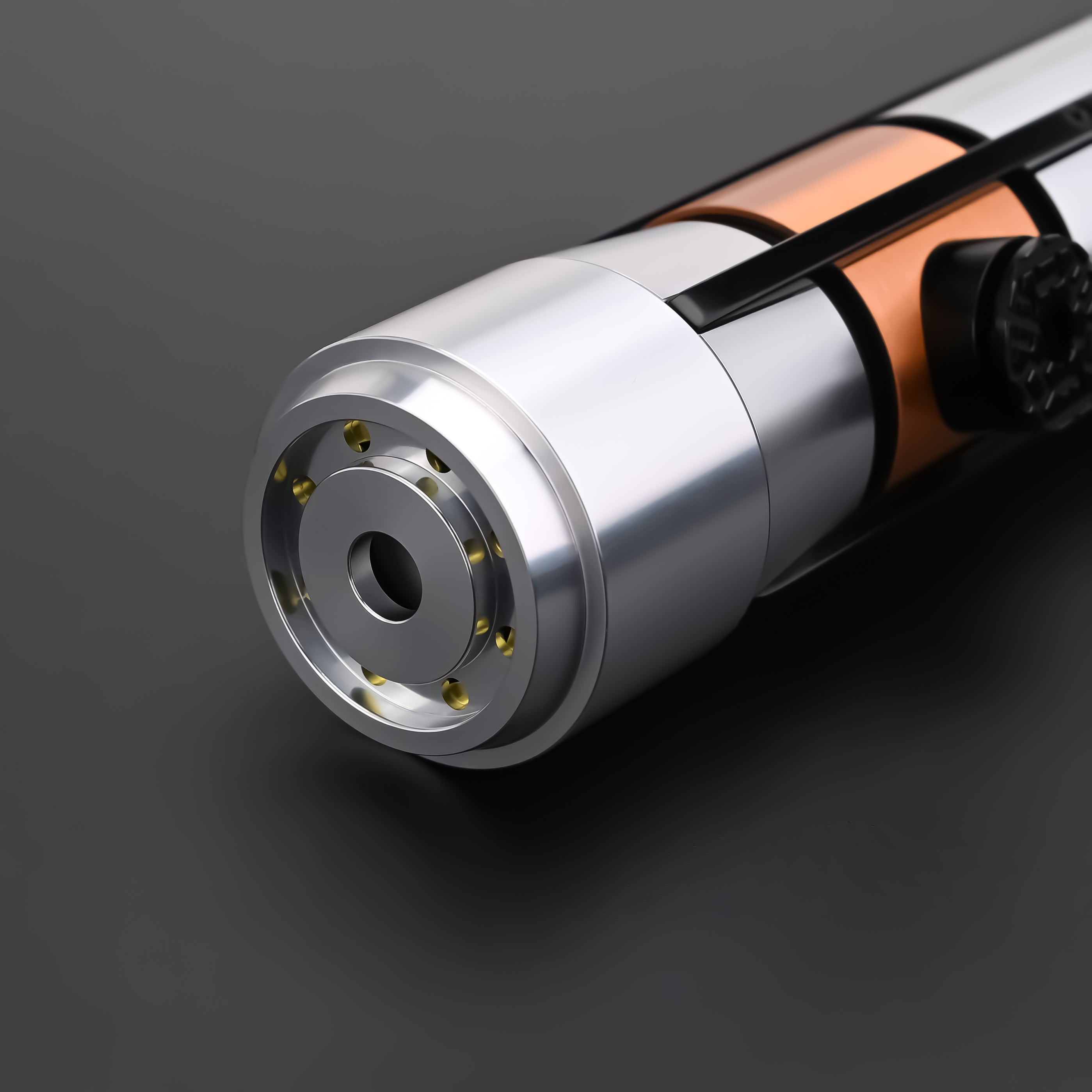 Starkiller Crystal Lightsaber hilt detail