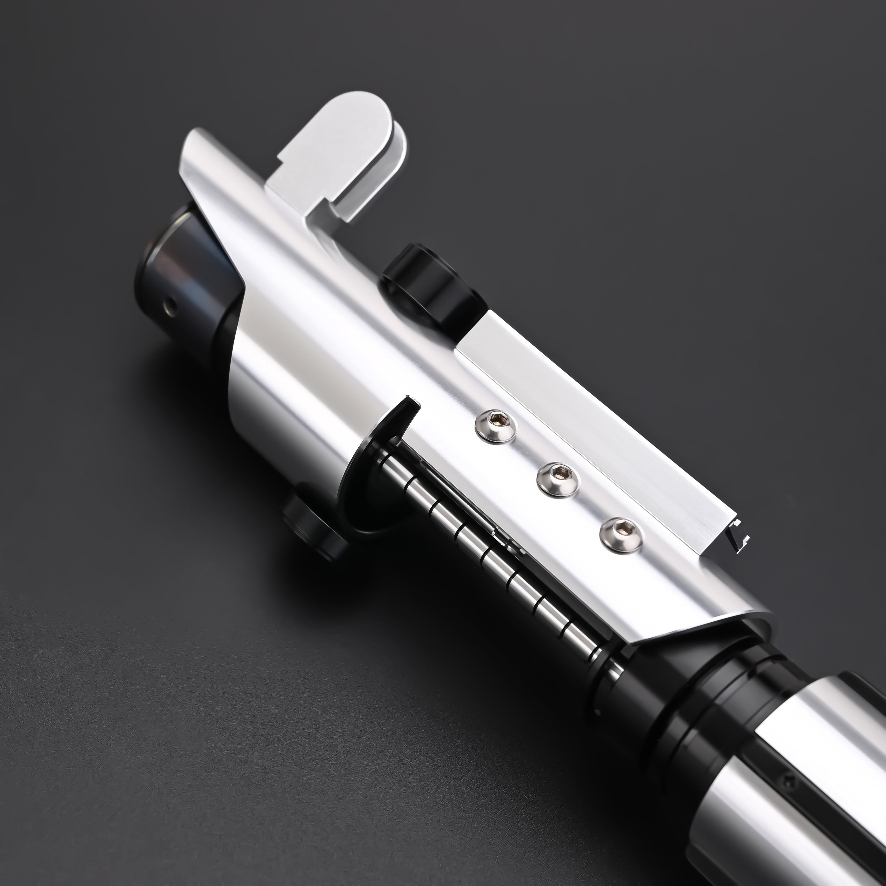 Starkiller Crystal Lightsaber hilt detail