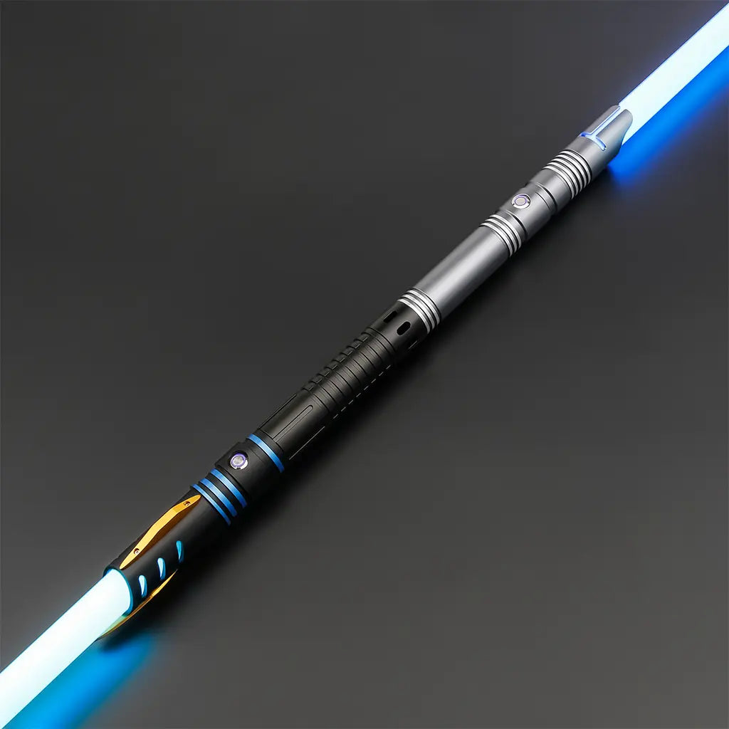 Dual blade lightsabers - Blue color