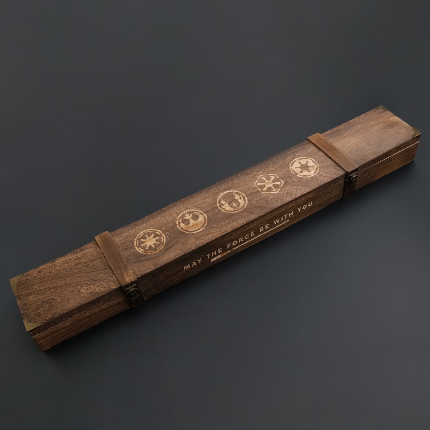 lightsaber wooden box