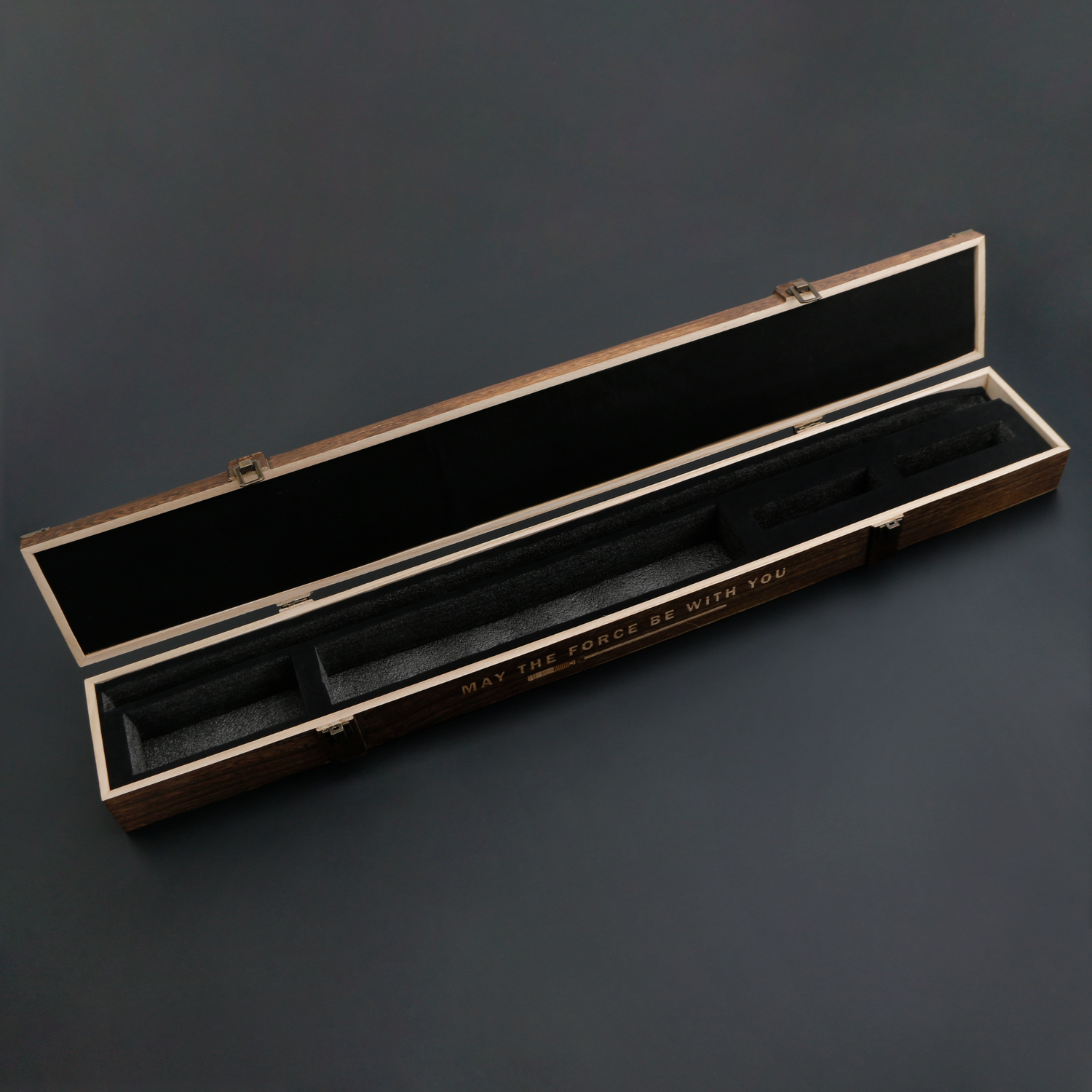 lightsaber wooden box