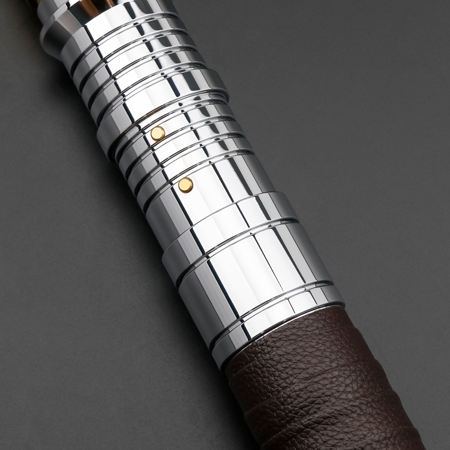Partial view of reavn lightsaber hilt