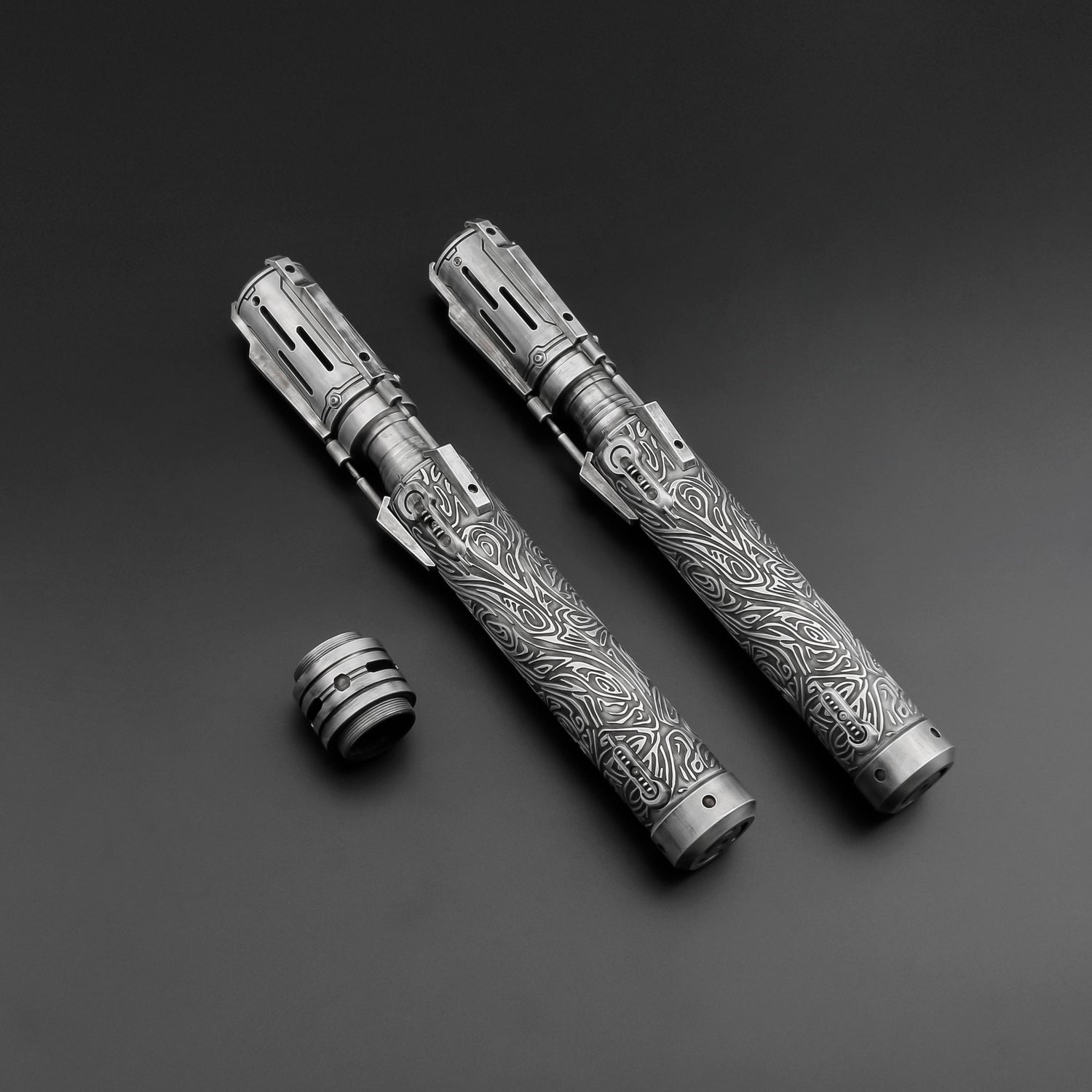 Partial view of the Satele Shan lightsaber