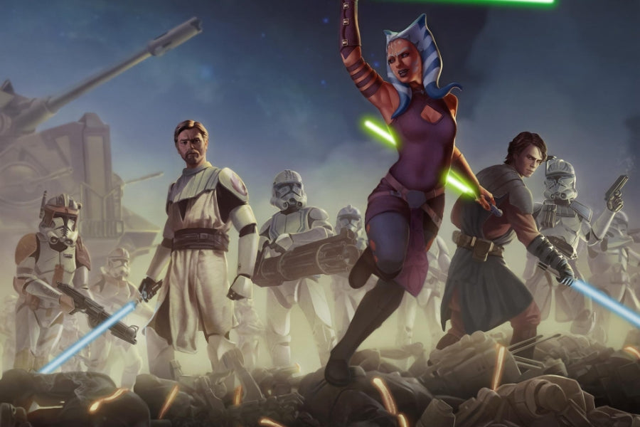 Ahsoka Tano All Lightsabers