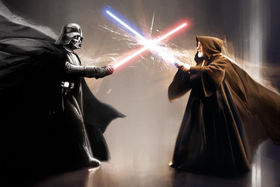 Anakin Skywalker vs ObiWan Kenobi