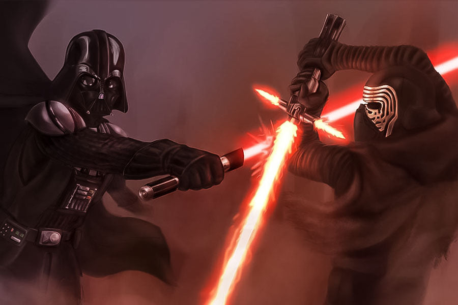 Kylo Ren vs Darth Vader