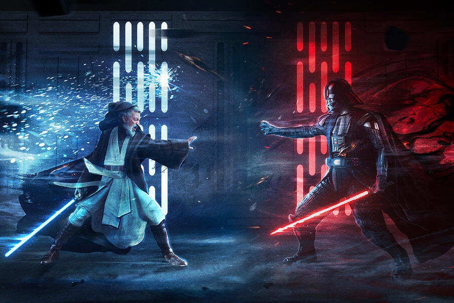 Obi wan Kenobi vs Darth Vader