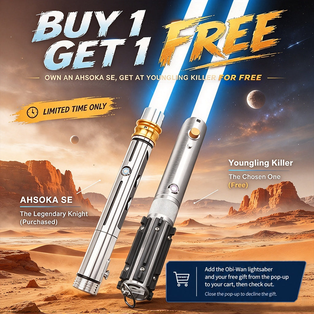 Ahsoka SE lightsaber buy 1 get 1