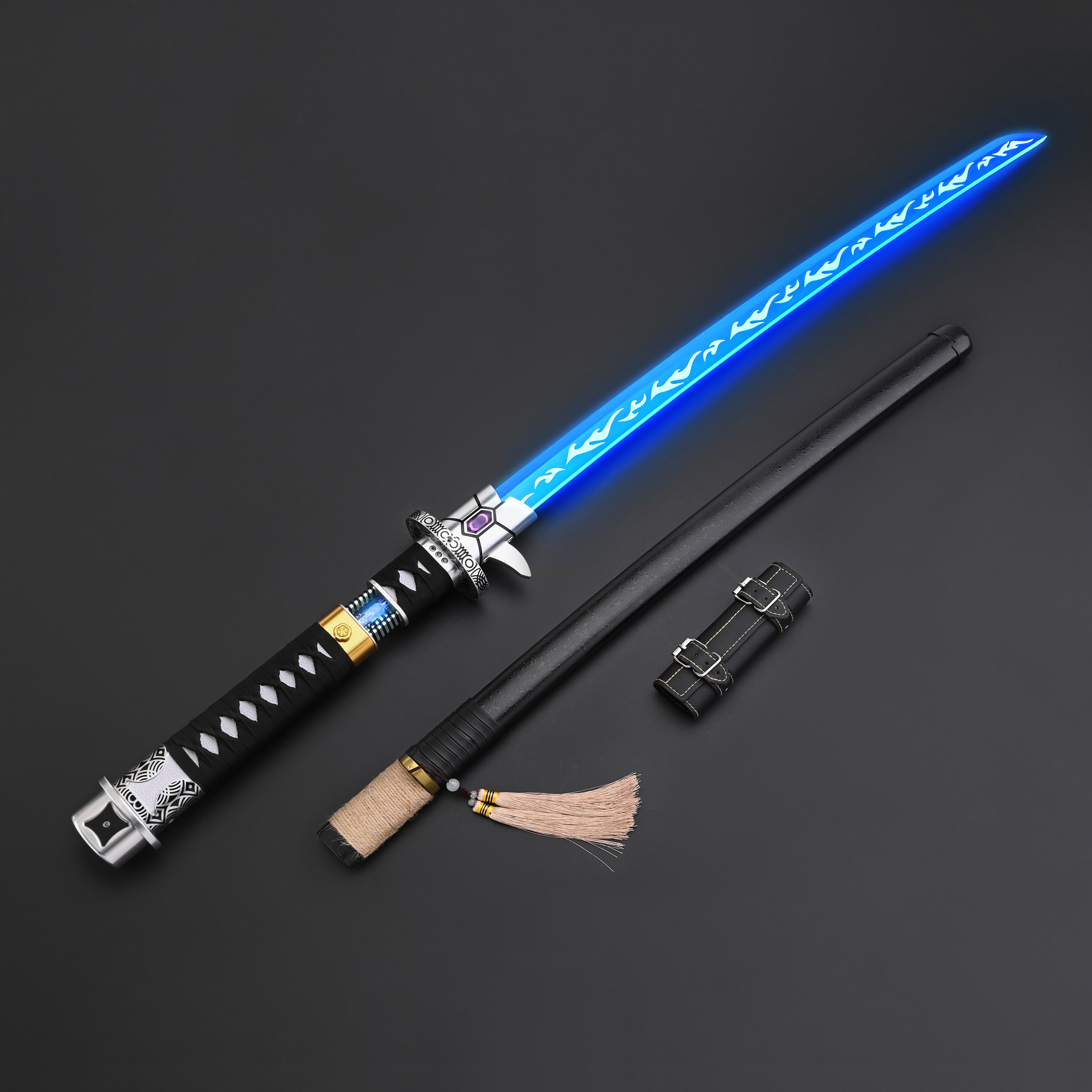 Shogun Neopixel Katana style Crystal Lightsaber – SUPERNEOX®