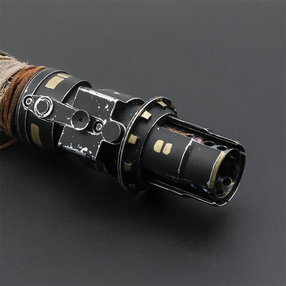 Partial view of Boone Kestis lightsaber