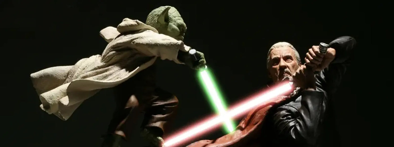 Count Dooku VS Yoda