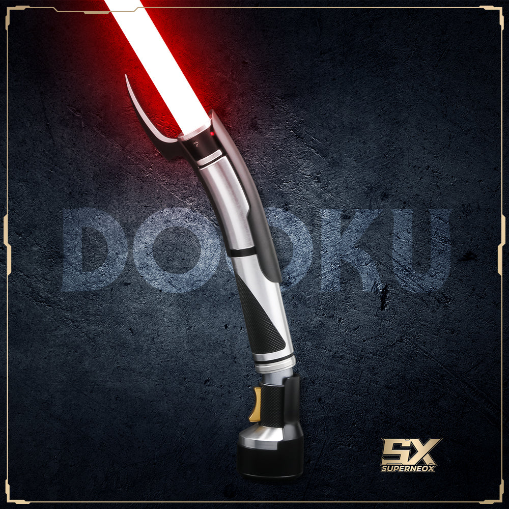 Count Dooku curved lightsaber