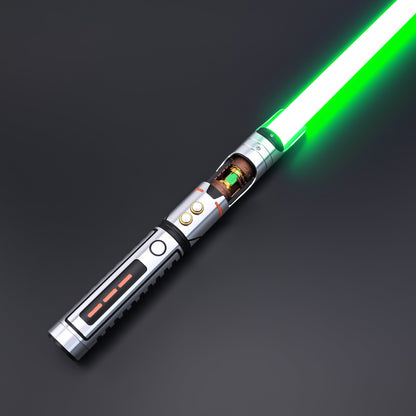 Dawn Heart Crystal green lightsaber