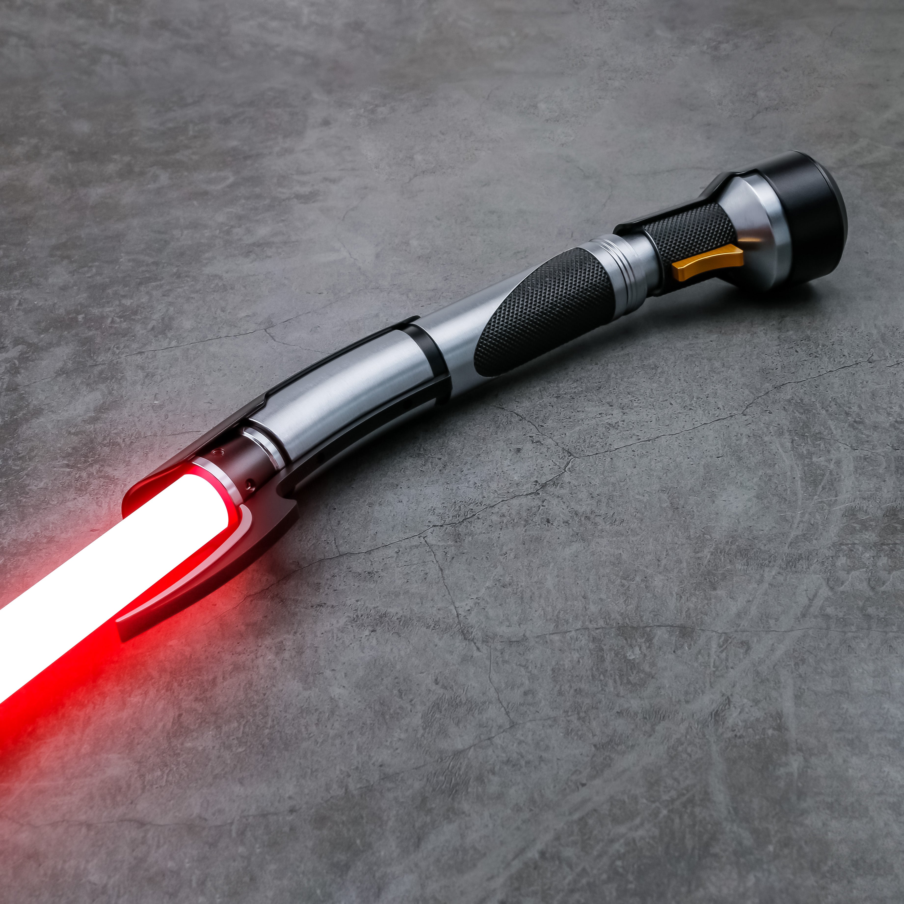 Count Dooku curved red lightsaber