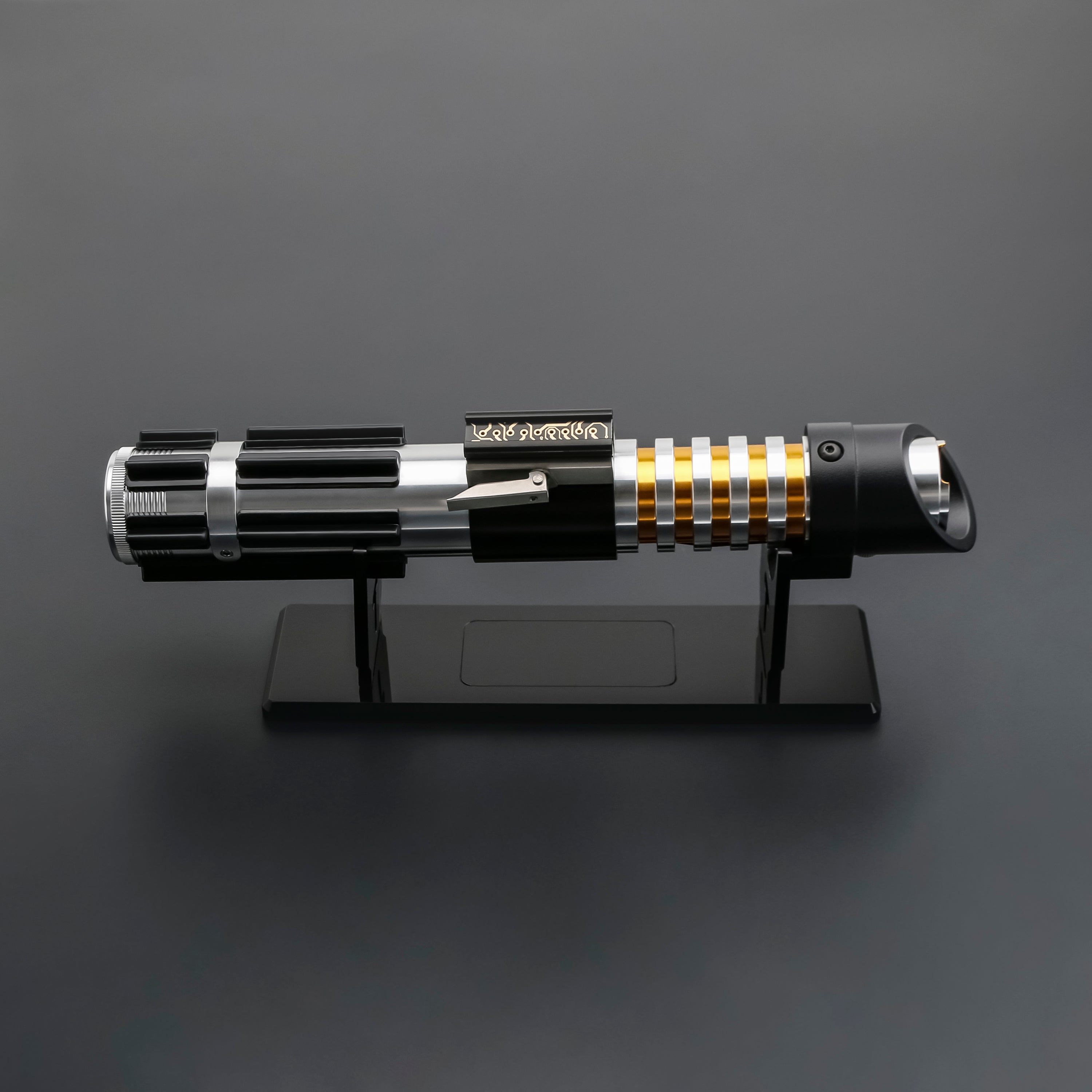 Elzar Mann lightsaber display
