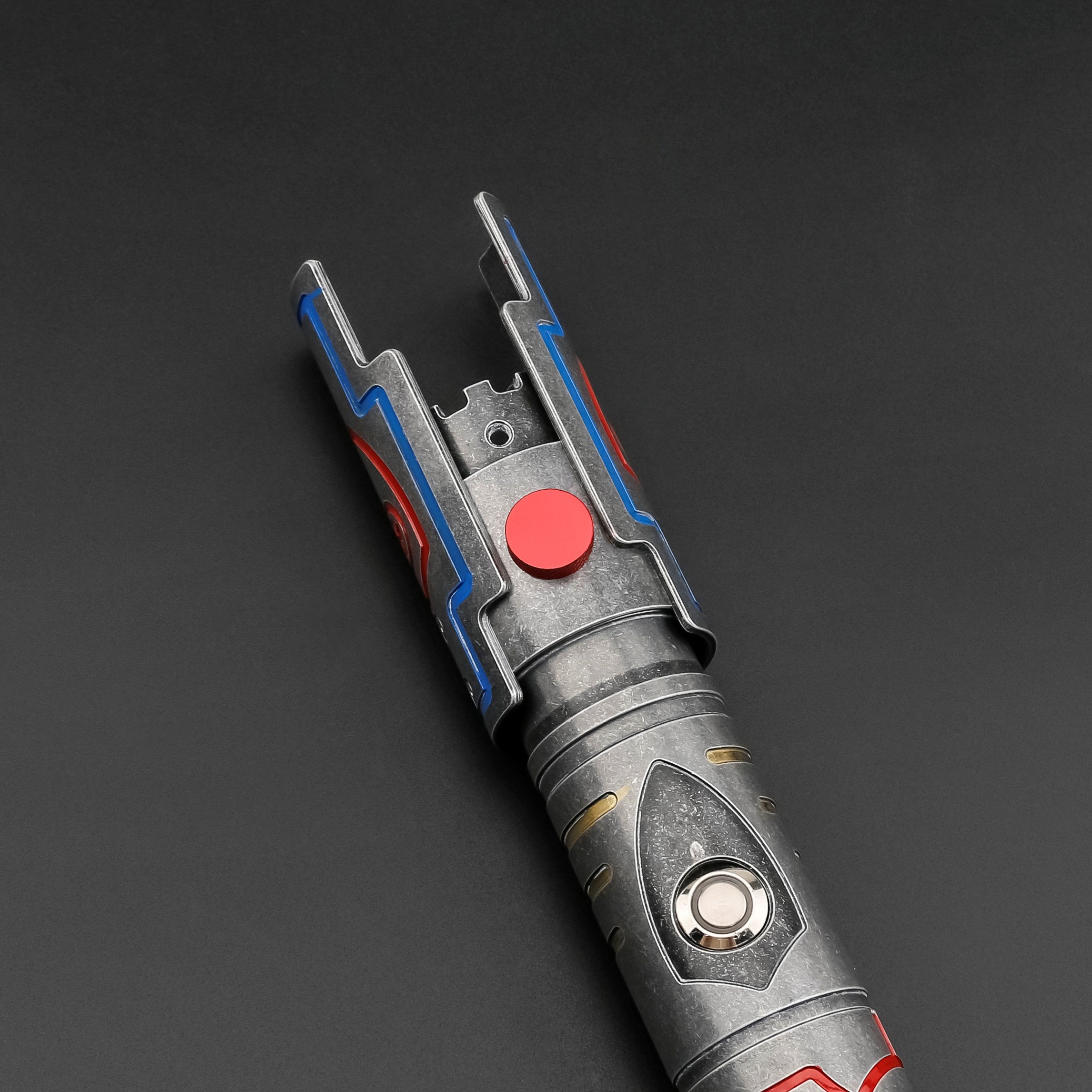 Partial view of Fallener hilt