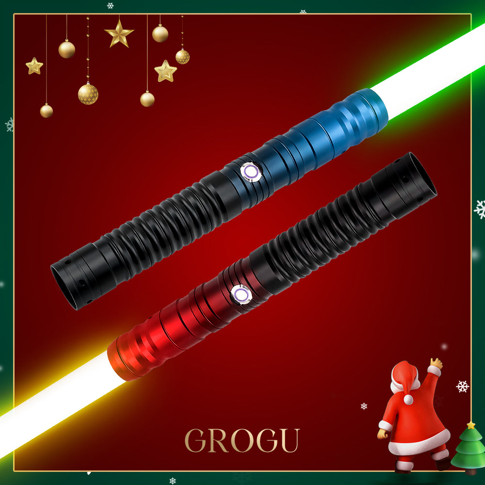 Grogu Double bladed lightsaber