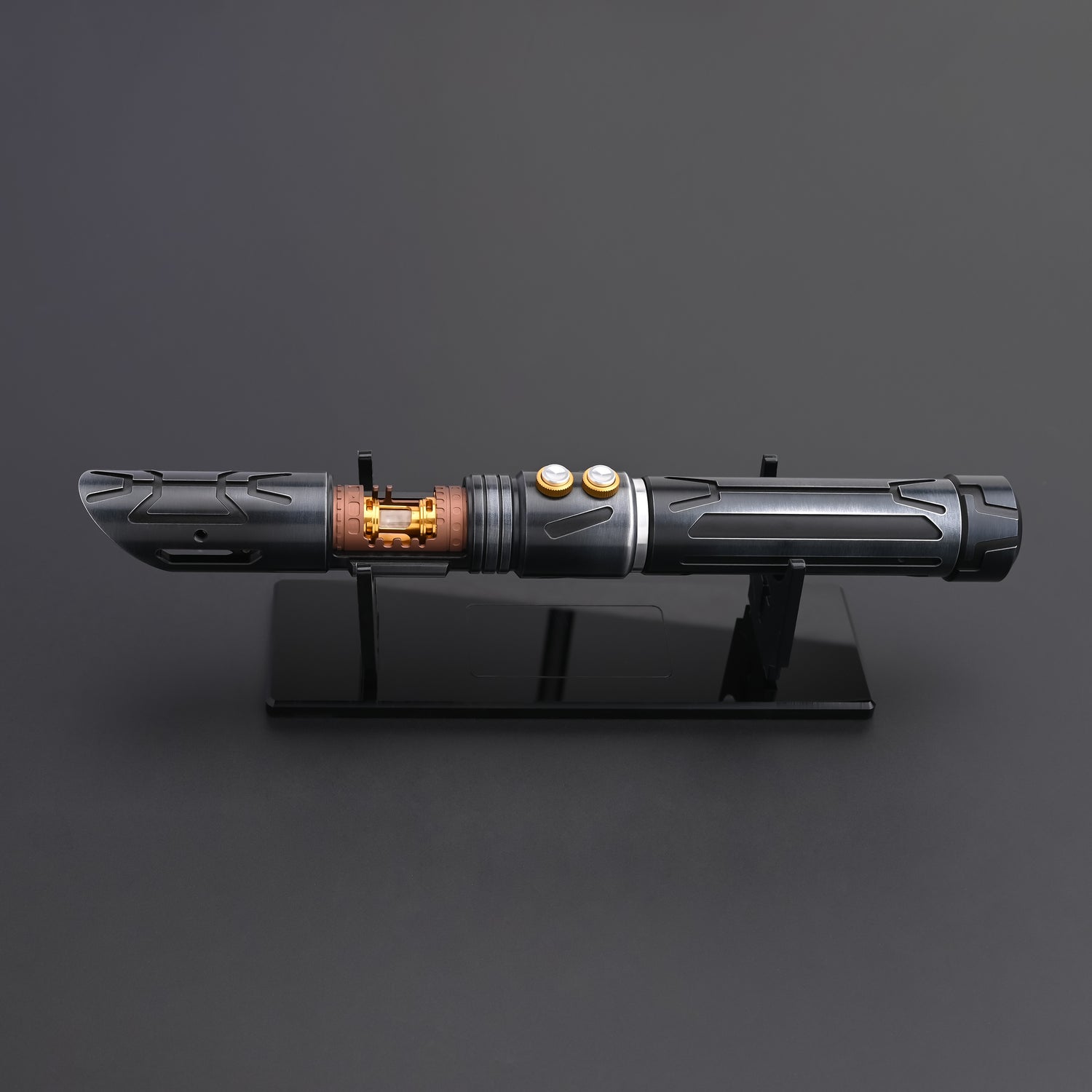 Kyber Crystal light saber on stand
