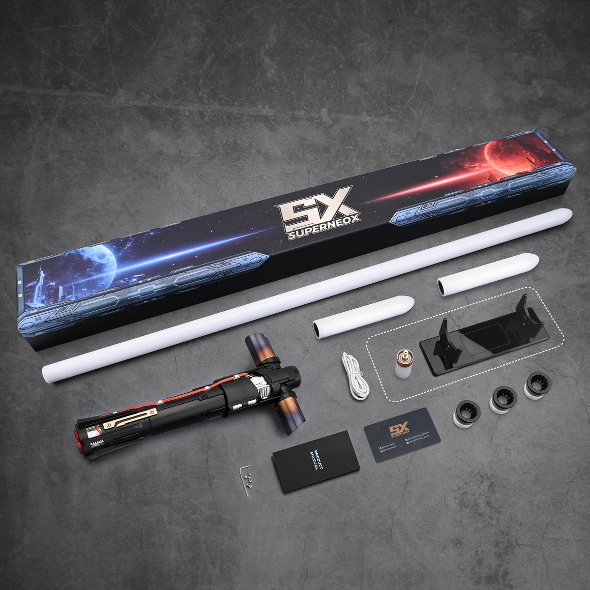 kylo ren lightsaber packaging image