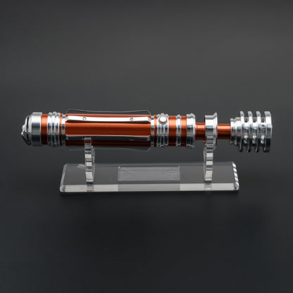 Leia lightsaber on the display