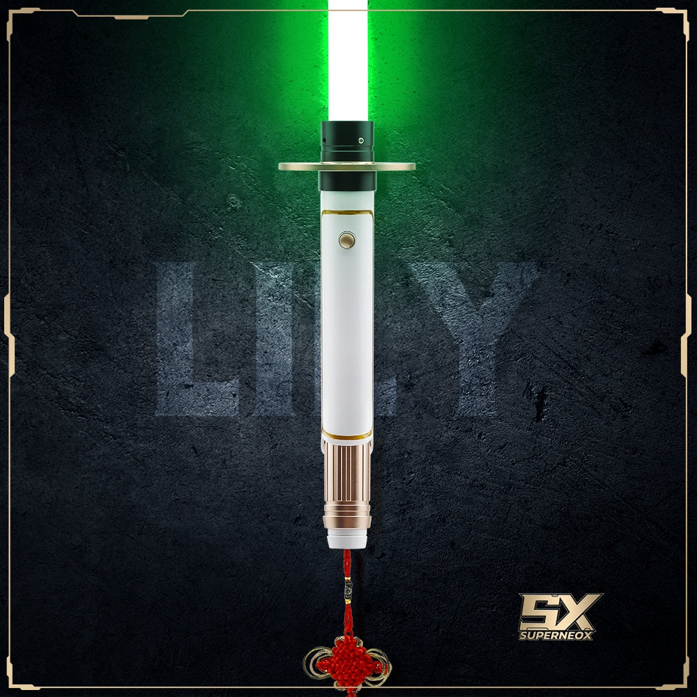Lily green lightsaber