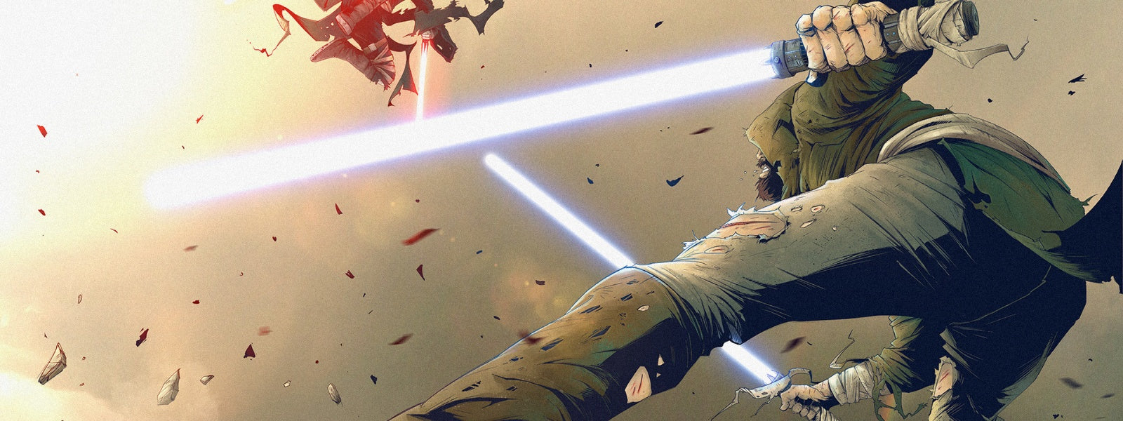 Master Apprentice lightsaber