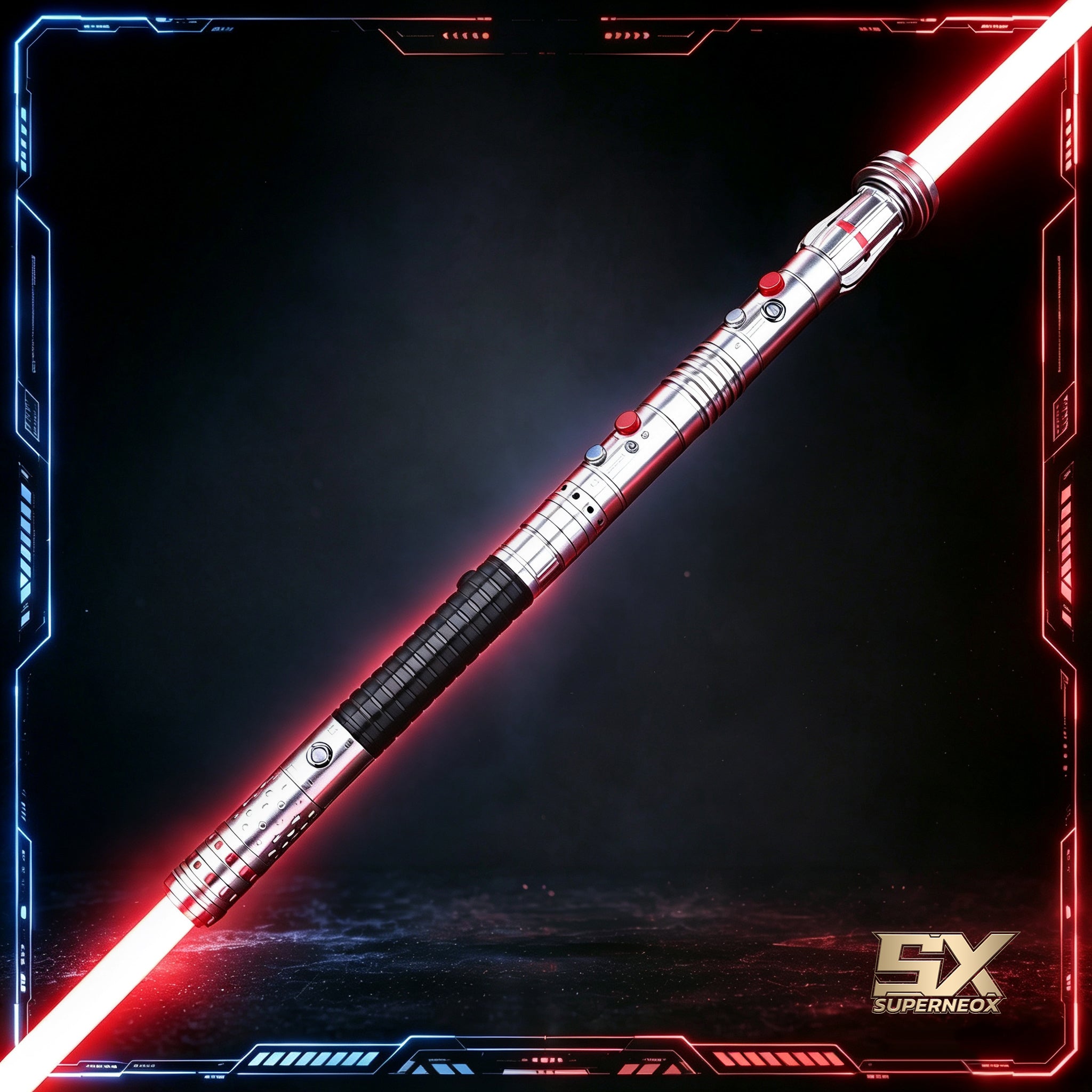 Darth Maul & Asajj Ventress Double-Bladed Saber | Maul-Ventress