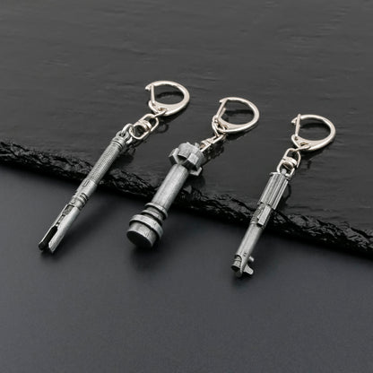 Mini lightsaber necklaces