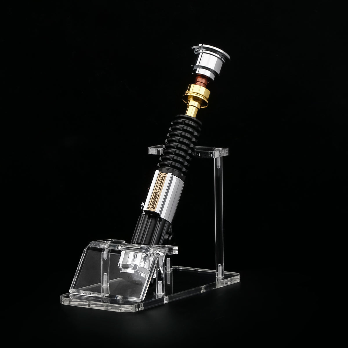 Obi-Wan EP3 lightsaber on display stand