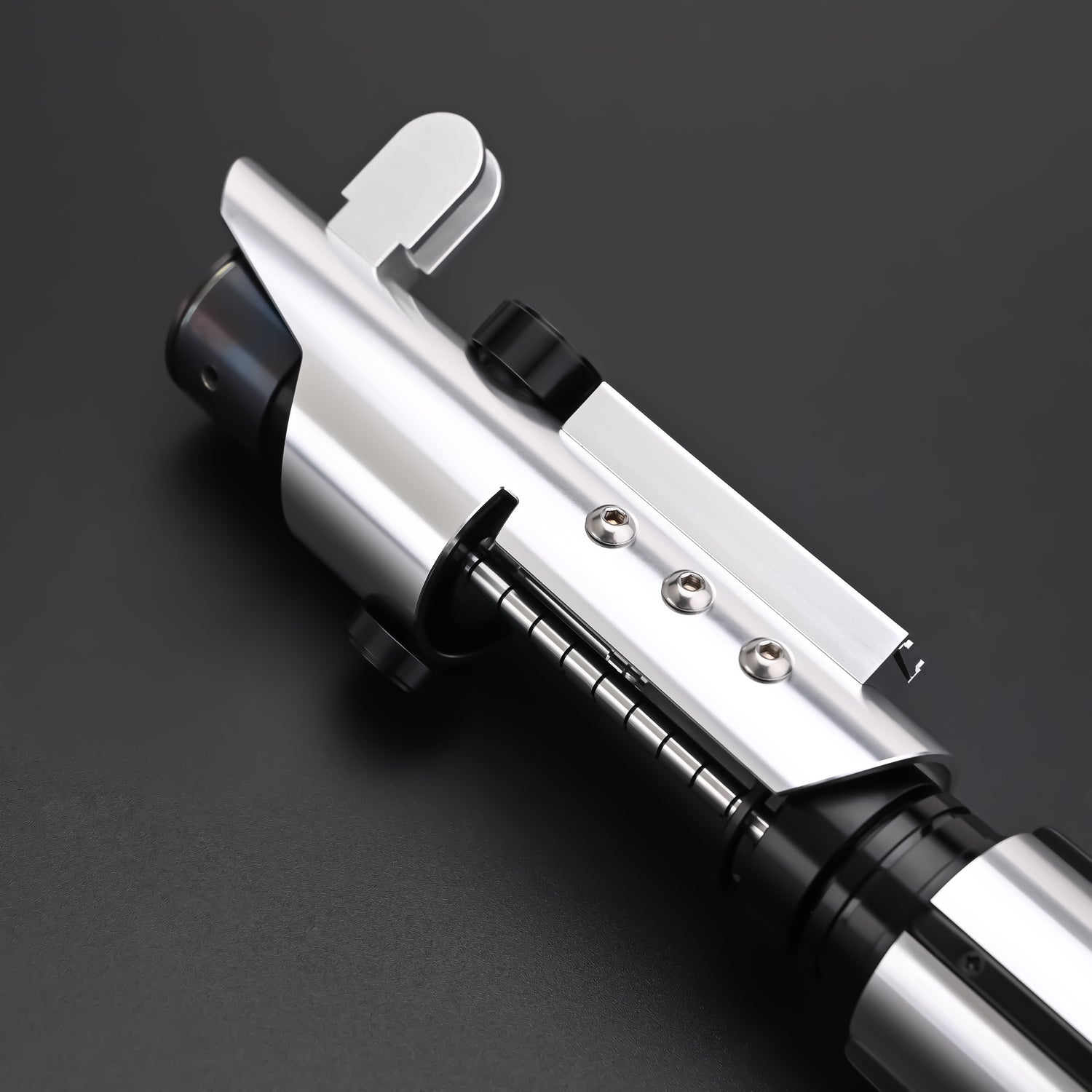 Starkiller Crystal Lightsaber hilt detail
