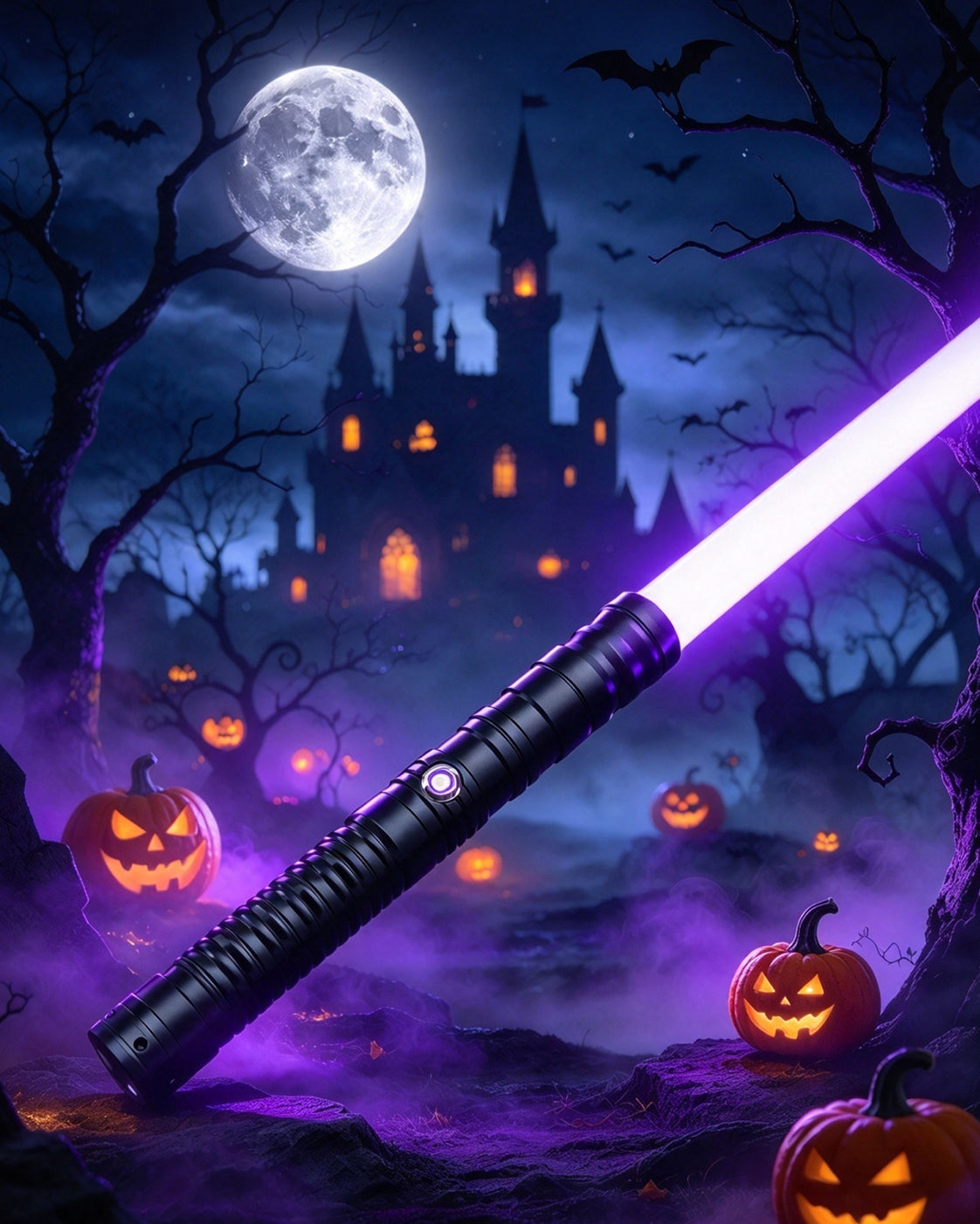 <p>Add a light saber to your Halloween look and make the night a little more fun.</p>