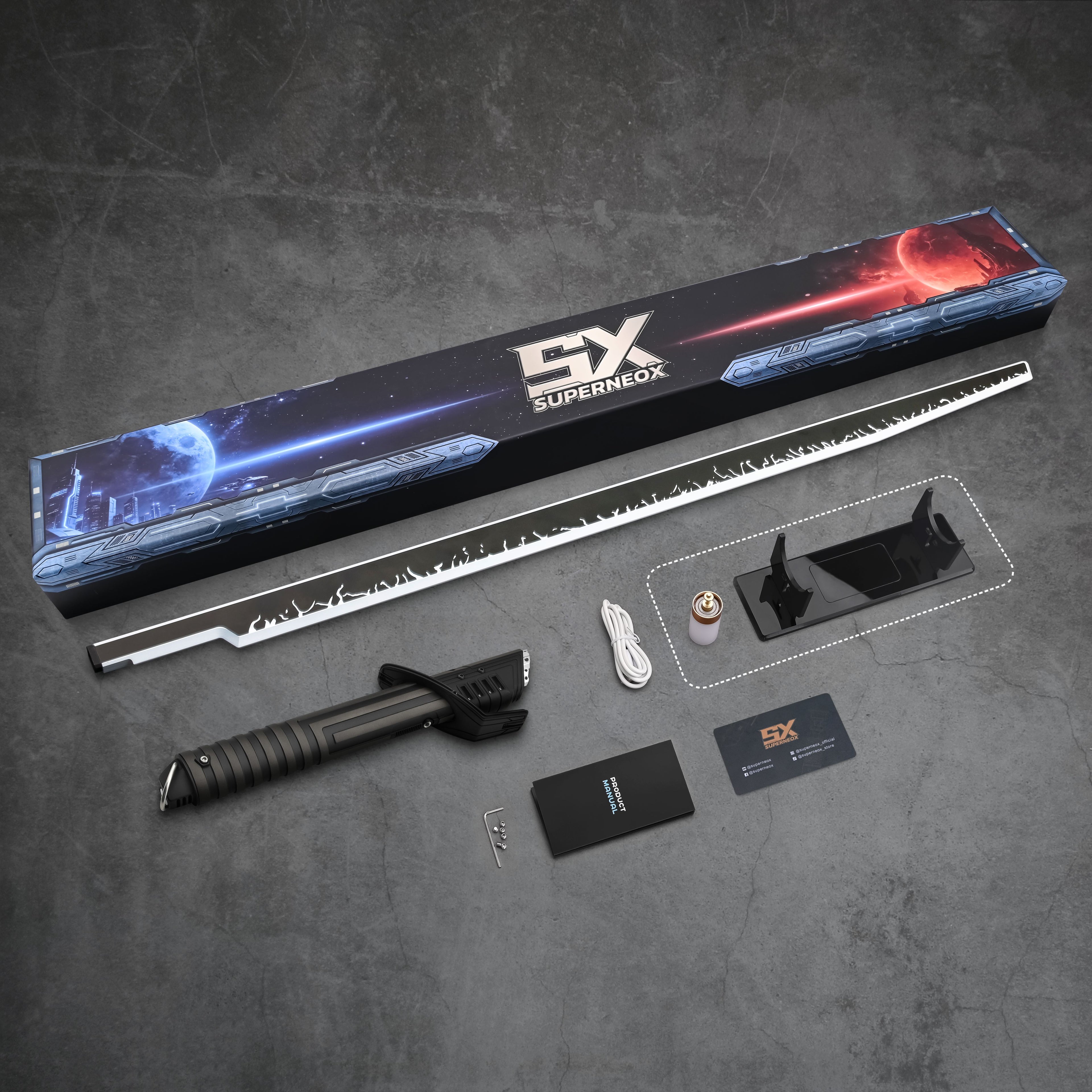 darksaber Star Wars packaging box