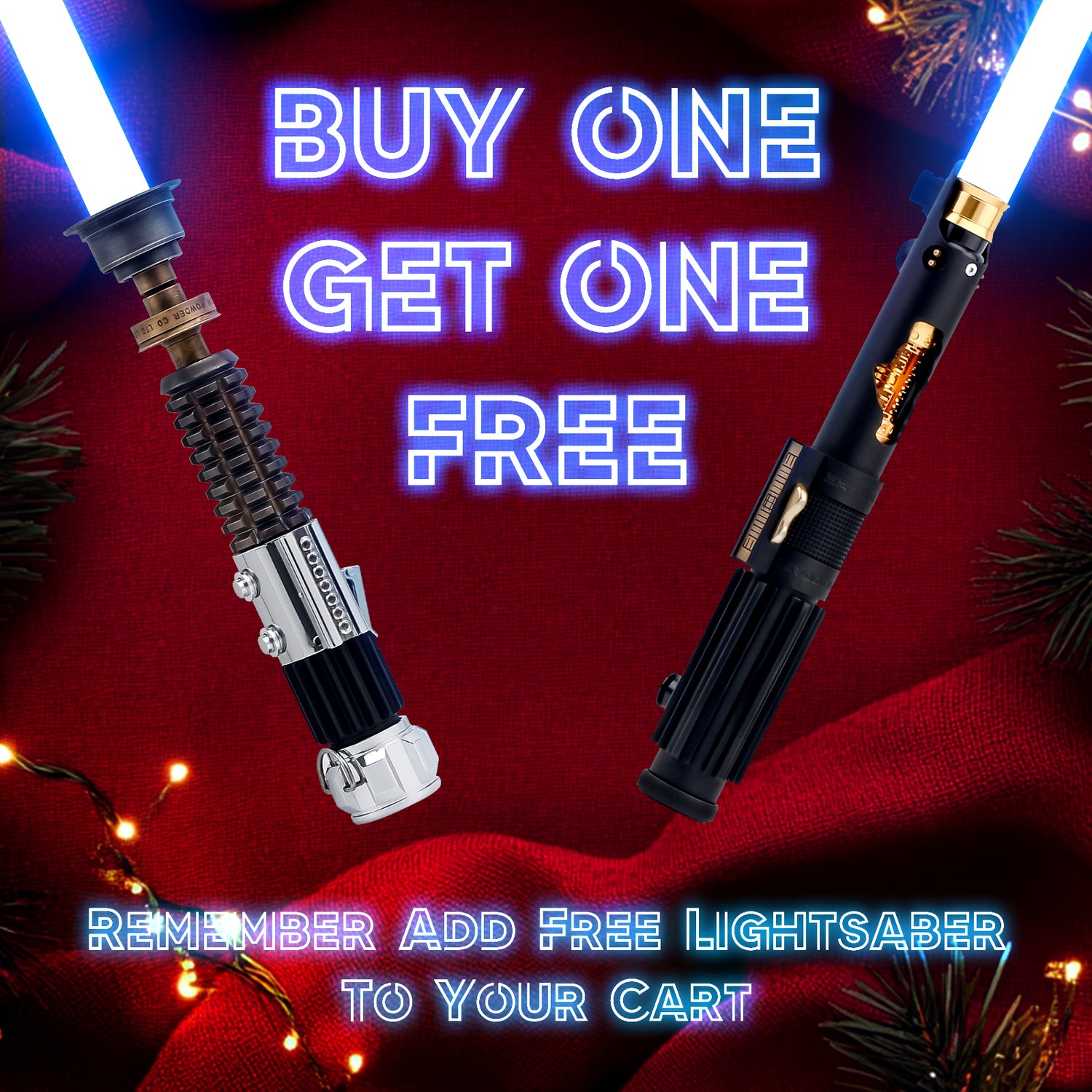 free lightsaber Bogo