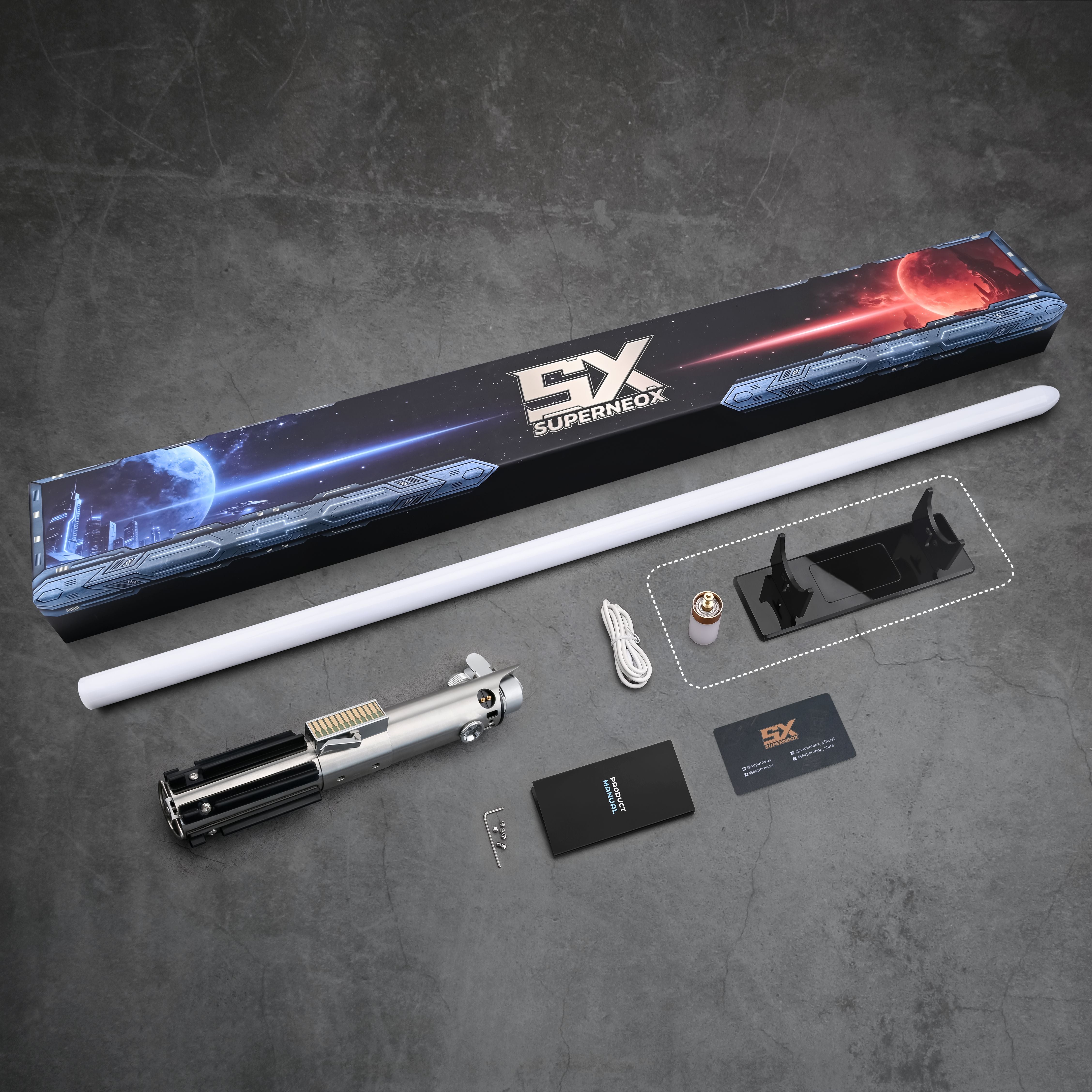 Broken Hand Sword | LSW Luke EP7 Lightsaber Replica – SUPERNEOX®